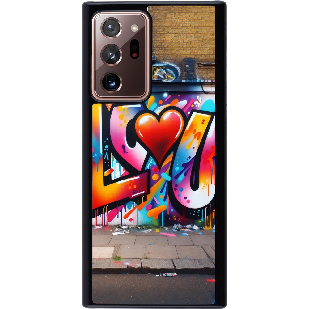 Samsung Galaxy Note 20 Ultra Case Hülle - Valentin 2025 Liebe U Tag