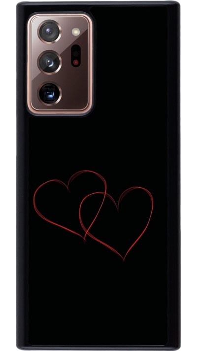 Samsung Galaxy Note 20 Ultra Case Hülle - Valentine 2023 attached heart