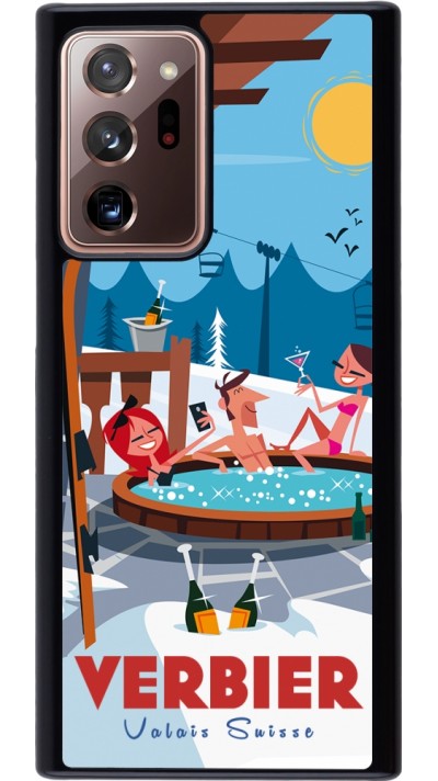 Samsung Galaxy Note 20 Ultra Case Hülle - Verbier Mountain Jacuzzi
