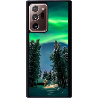 Samsung Galaxy Note 20 Ultra Case Hülle - Winter 22 Northern Lights