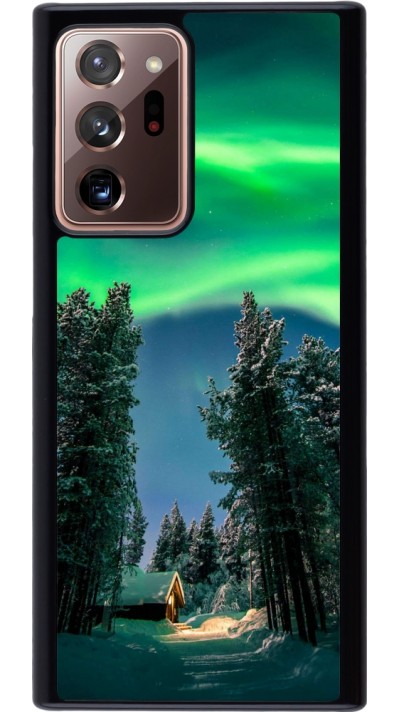 Samsung Galaxy Note 20 Ultra Case Hülle - Winter 22 Northern Lights