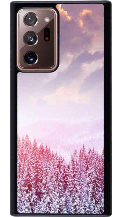 Samsung Galaxy Note 20 Ultra Case Hülle - Winter 22 Pink Forest
