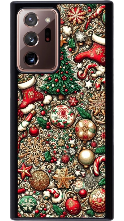 Samsung Galaxy Note 20 Ultra Case Hülle - Weihnachten 2023 Mikromuster