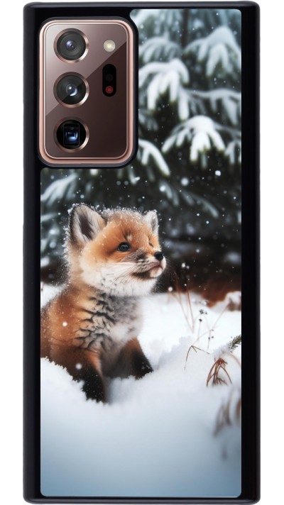 Samsung Galaxy Note 20 Ultra Case Hülle - Weihnachten 2023 Fuechslein Tanne