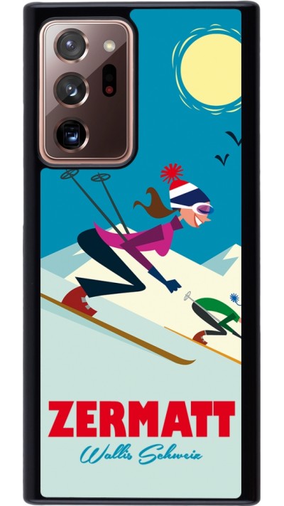 Samsung Galaxy Note 20 Ultra Case Hülle - Zermatt Ski Downhill