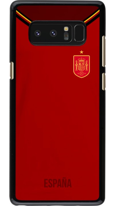 Samsung Galaxy Note8 Case Hülle - Spanien 2022 personalisierbares Fußballtrikot