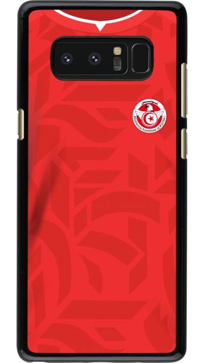 Samsung Galaxy Note8 Case Hülle - Tunesien 2022 personalisierbares Fussballtrikot