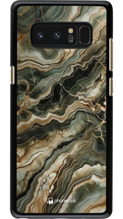 Samsung Galaxy Note8 Case Hülle - Oliv Marmor