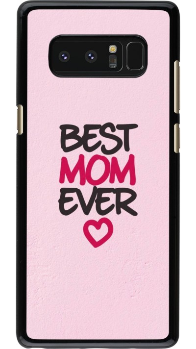 Samsung Galaxy Note8 Case Hülle - Mom 2023 best Mom ever pink