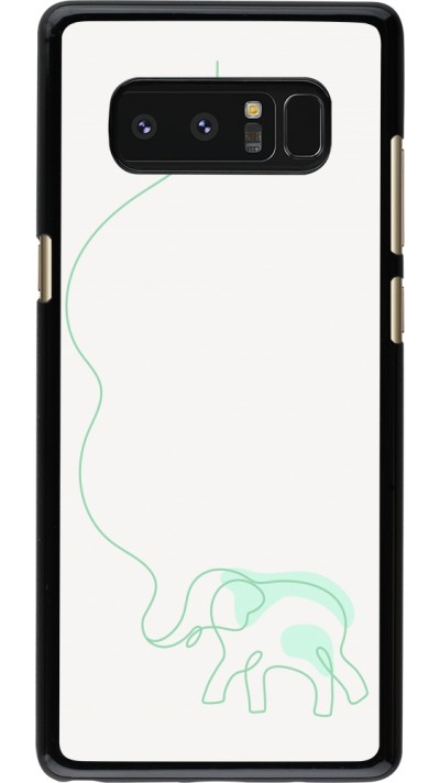 Samsung Galaxy Note8 Case Hülle - Spring 23 baby elephant