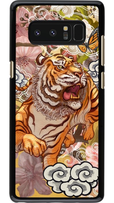 Samsung Galaxy Note8 Case Hülle - Spring 23 japanese tiger
