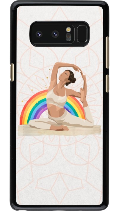 Samsung Galaxy Note8 Case Hülle - Spring 23 yoga vibe