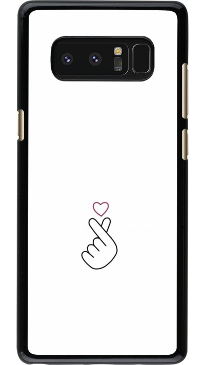 Samsung Galaxy Note8 Case Hülle - Valentine 2024 heart by Millennials