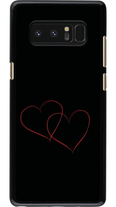 Samsung Galaxy Note8 Case Hülle - Valentine 2023 attached heart