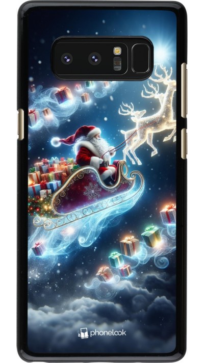 Samsung Galaxy Note8 Case Hülle - Weihnachten 2023 Verzauberter Weihnachtsmann