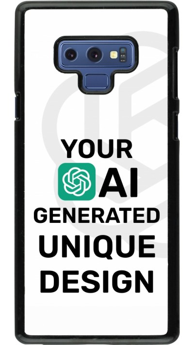 Samsung Galaxy Note9 Case Hülle - 100% einzigartig erstellt dank Deiner Kreativität und künstlicher Intelligenz (KI)