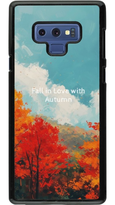 Samsung Galaxy Note9 Case Hülle - Autumn 25 Fall in love