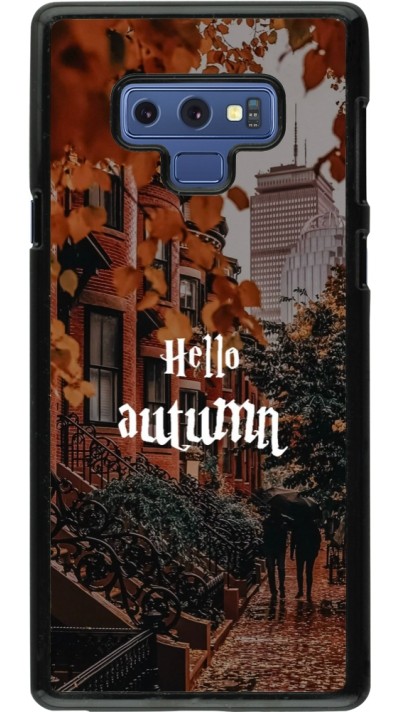 Samsung Galaxy Note9 Case Hülle - Autumn 25 Hello autumn