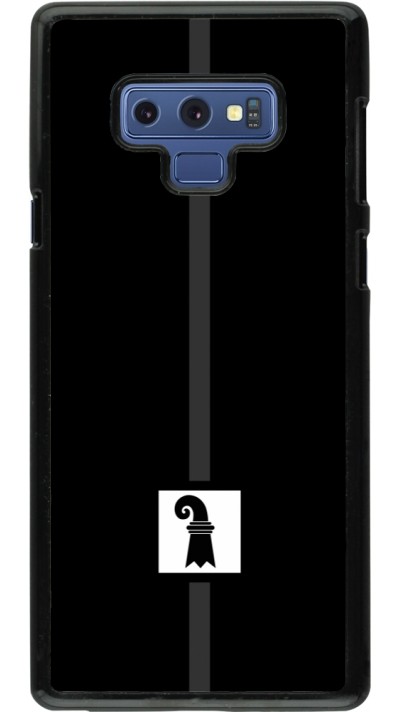 Samsung Galaxy Note9 Case Hülle - Kanton BS schwarz