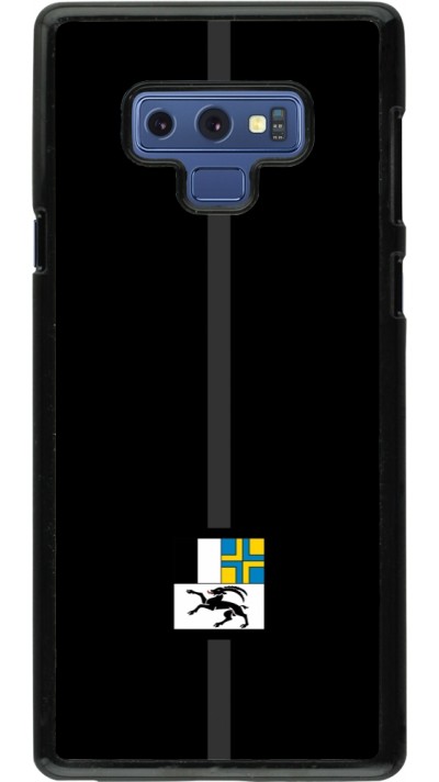 Samsung Galaxy Note9 Case Hülle - Kanton GR schwarz