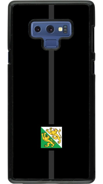 Samsung Galaxy Note9 Case Hülle - Kanton TG schwarz