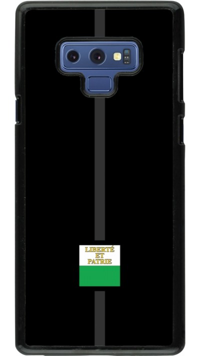 Samsung Galaxy Note9 Case Hülle - Kanton VD schwarz