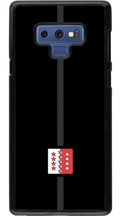 Samsung Galaxy Note9 Case Hülle - Kanton VS schwarz