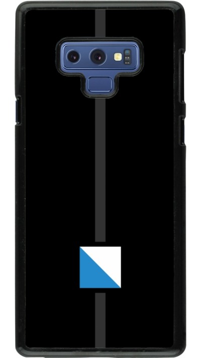 Samsung Galaxy Note9 Case Hülle - Kanton ZH schwarz