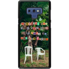 Samsung Galaxy Note9 Case Hülle - Chairs DTMF