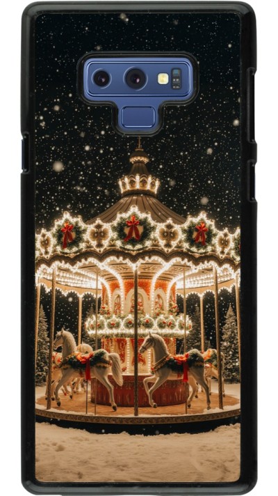 Samsung Galaxy Note9 Case Hülle - Christmas 25 Carousel