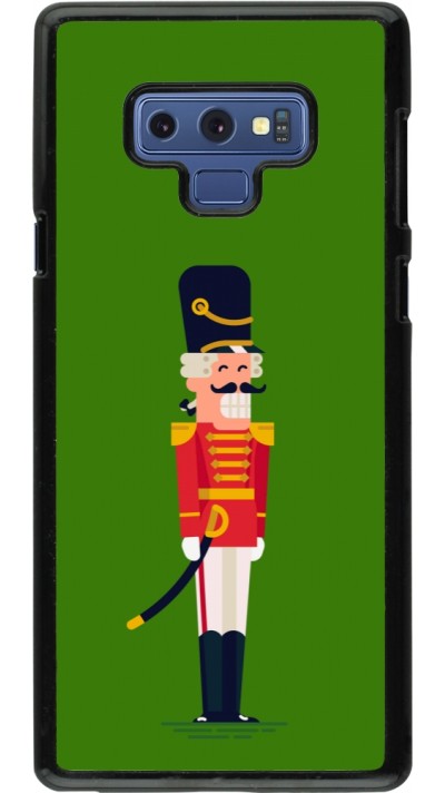 Samsung Galaxy Note9 Case Hülle - Christmas 25 Nutcracker Green