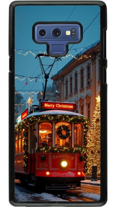 Samsung Galaxy Note9 Case Hülle - Christmas 25 Xmas Train