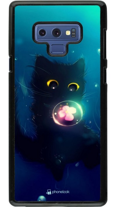 Hülle Samsung Galaxy Note9 - Cute Cat Bubble