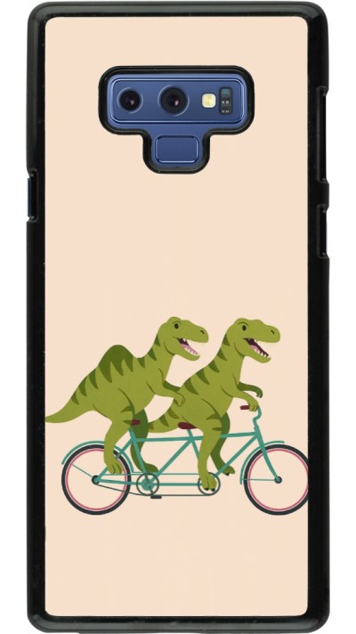 Samsung Galaxy Note9 Case Hülle - Dinosaurs on bikes 2026