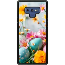 Samsung Galaxy Note9 Case Hülle - Easter 2026 Eggs with flowers