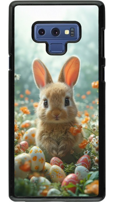 Samsung Galaxy Note9 Case Hülle - Easter 2026 Rabbit in the garden