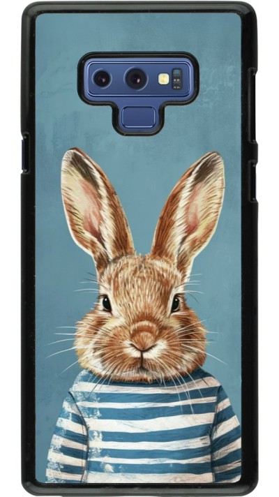 Samsung Galaxy Note9 Case Hülle - Easter 2026 Rabbit navy