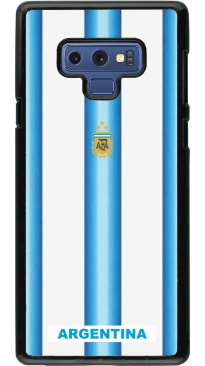 Samsung Galaxy Note9 Case Hülle - Argentinien 2026 personalisierbares Fussballtrikot