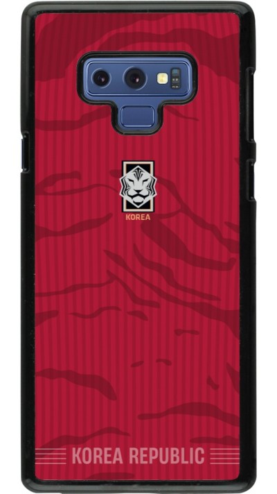 Samsung Galaxy Note9 Case Hülle - Südkorea 2026 personalisierbares Fussballtrikot