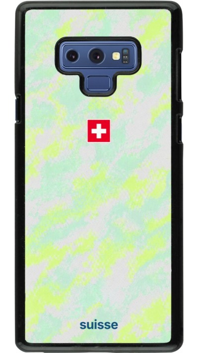 Samsung Galaxy Note9 Case Hülle - Schweiz Away 2026 personalisierbares Fussballtrikot