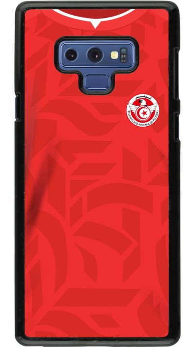 Samsung Galaxy Note9 Case Hülle - Tunesien 2022 personalisierbares Fussballtrikot