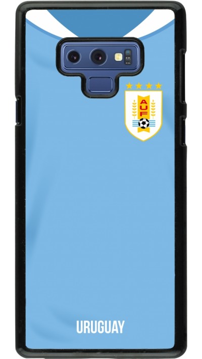 Samsung Galaxy Note9 Case Hülle - Uruguay 2022 personalisierbares Fussballtrikot