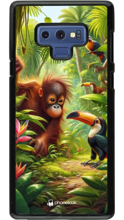 Samsung Galaxy Note9 Case Hülle - Tropischer Dschungel Tayrona