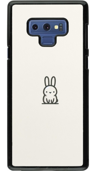 Samsung Galaxy Note9 Case Hülle - Minimal Häschen Süße