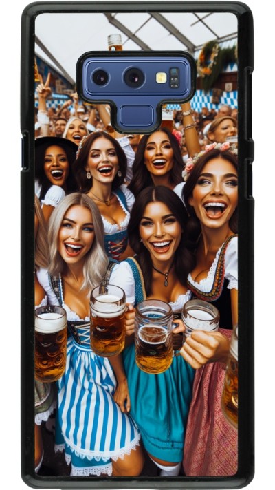 Samsung Galaxy Note9 Case Hülle - Oktoberfest Frauen