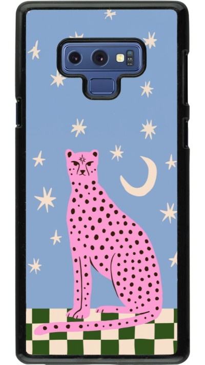 Samsung Galaxy Note9 Case Hülle - Pink leopard with stars 2026