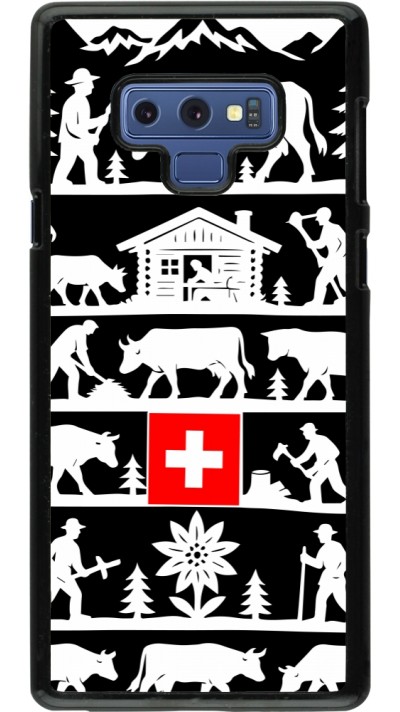Samsung Galaxy Note9 Case Hülle - Poya Schweiz 1 schwarz