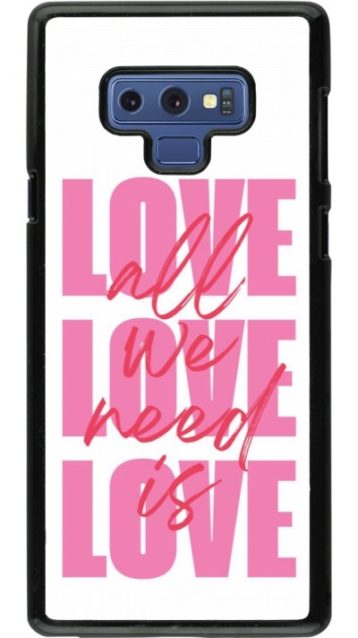 Coque Samsung Galaxy Note9 - Saint Valentines Day 26 Love all we need is