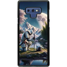 Samsung Galaxy Note9 Case Hülle - Samurai Katana Mond