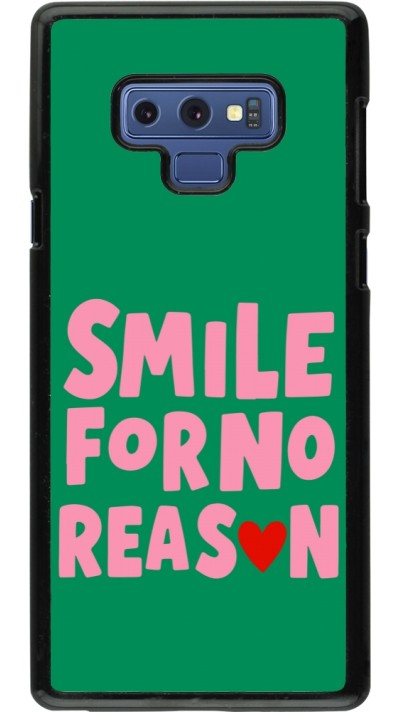Samsung Galaxy Note9 Case Hülle - Smile for no reason 2026